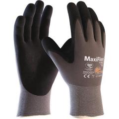 Handschuhe MaxiFlex® Ultimate™ 34-874 Gr.7 grau/schwarz Nyl.m.Nitrilmikroschaum | 12 Stück