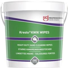 Handreinigungstuch Kresto® KWIK WIPES extrem starke Reinigungskraft 70 Tü.