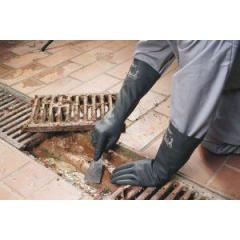 Chemiehandschuh Camapren 726 Gr.9 schwarz EN388/EN374-1 PSA III HONEYWELL | 10 Stück