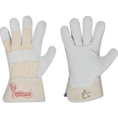 Handschuhe CALCUTTA Gr.9 naturfarben EN 420,EN 388 PSA II STRONGHAND | 12 Stück
