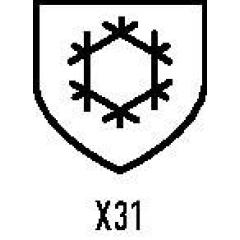 Handschuhe Winter Aqua Guard Gr.8 schwarz/blau EN 388,EN 511 PSA II OPTIFLEX | 12 Stück