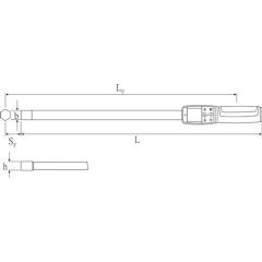Drehwinkel-/Drehmomentschlüssel 714/4 4-40 Nm 9x12mm STAHLWILLE