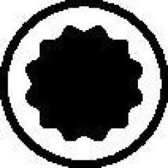 Steckschlüsseleinsatz 990-14 1/2 Zoll Innen-Vielzahn M14 L.58mm HAZET