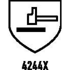 Schweißerhandschuhe Mühlheim Blue Gr.12 blau/grau Rindspaltleder | 6 Stück