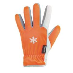 Handschuhe GROEDEN Gr.9 orange/silber-grau EN 388,EN 511 PSA II ELYSEE | 6 Stück