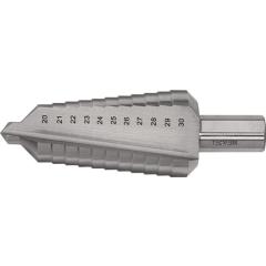 Stufenbohrer Bohrber.20-30mm HSS ger.genutet Z.2 Stufen 11 TECWERK