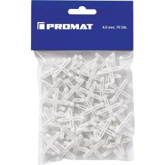 Fliesenkreuz 4mm 70 St./Btl.PROMAT | 10 Stück