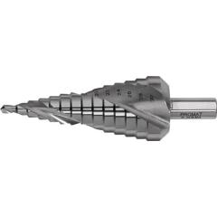 Stufenbohrer Bohrber.4-30mm HSS Spiralnut Z.2 Stufen 14 TECWERK