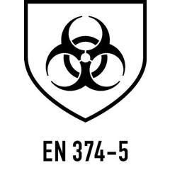 Chemiehandschuh AlphaTec® 39-122 Gr.9 grün EN 388,EN 374,EN 407 PSA III ANSELL | 12 Stück