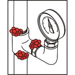 Lecksucher OKS 2801 transp.DVGW 400ml Spraydose OKS | 12 Stück