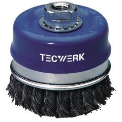 Topfbürste D.65mm Drahtstärke 0,5mm STA 12500min-¹ TECWERK