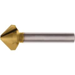 Kegelsenker DIN 335C 90Grad D.12,4mm HSS TiN Z.3 TECWERK