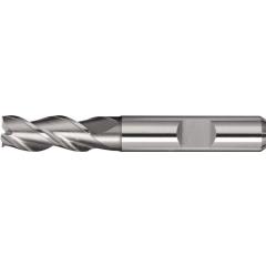 Bohrnutenfräser DIN 844 Typ W, Ø 10 mm HSS-Co8 Weldon Z.3 kurz TECWERK