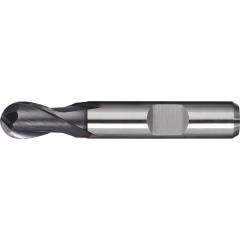 Vollradiusfräser Ø 10 mm Einsatz-L.21 mm HSS-Co8 TiCN Weldon Z.2 ext.kurz TECWERK