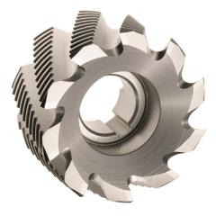 Walzenstirnfräser DIN 1880 Typ NR D.80mm HSS-Co5 Z.10 TECWERK