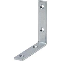 Winkel sta.L.40mm B.20mm S.3mm STA blau verz.Loch-D.4,5mm VORMANN | 10 Stück