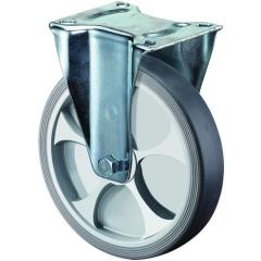 Bockrolle D.125mm Trgf.120kg thermopl.Ku.Platte L104xB80mm BS ROLLEN