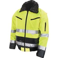 Warnschutz-Pilotenjacke Gr.XL gelb/grau PREVENT