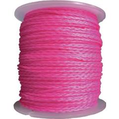 Pflastererschnur L.100m D.1,7mm 30kg PP pink,fluoresz. | 6 Stück
