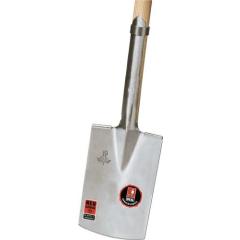 Rodespaten Blattmaß 285x185mm Gr.2 m.Eschen-T-Stiel Stiel-L.850mm 2800g IDEAL