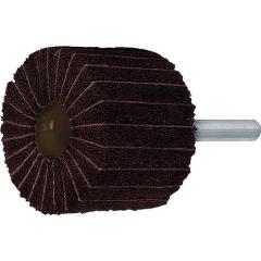 Fächerschleifer Ø80xH50mm K.240/A-VERY FINE Kombi Vlies/Korund Schaft-D.6mm TW