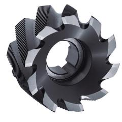 Walzenstirnfräser DIN 1880 Typ HR D.40mm HSS-Co5 TiCN Z.7 TECWERK