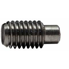 Gewindestifte mit Zapfen DIN 417 | (ISO 7435) | Stahl 14 H unveredelt | M 4 x 6 mm | 100 Stück