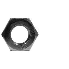 Rohrmuttern mit zölligem Rohrgewinde DIN 431 | Stahl 14 H unveredelt | 3/8 Zoll | 50 Stück