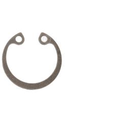 Sicherungsringe für Bohrungen DIN 472 | Austenitischer Stahl (z.B. 1.4122) | 15 x 1 mm | 100 Stück