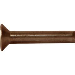 Senkniete | DIN 661 | 6 x 18 mm | Kupfer | 500 Stück