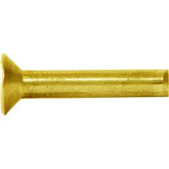 Senkniete | DIN 661 | 4 x 30 mm | Messing | 500 Stück