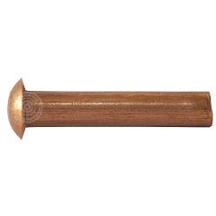 Linsenniete | DIN 662 | 4 x 8 mm | Kupfer | 1000 Stück