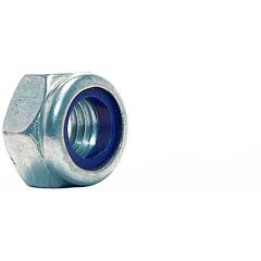 Sechskantmuttern DIN 985 (ISO 10511) | Stahl 6-8 galvanisch verzinkt | M 4 | 1000 Stück