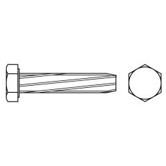 DIN 7513 | Stahl galvanisch verzinkt | M 4 x 16 mm | 1000 Stück