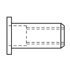 Blindniet-Muttern | Alu | M 5 | 500 Stück