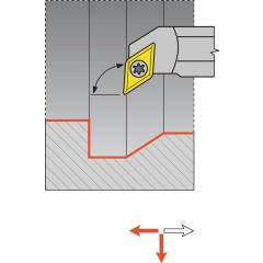 Bohrstange E10K-SDUCR 07 re.VHM m.IK TECWERK