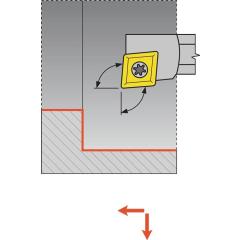 Bohrstange A12K-SCLCL 06 li.vern.m.IK TECWERK