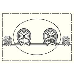 Absaug- u.Gebläseschlauch CP HYP 450 ID 200-203mm AD 212,00mm 6mm L.3m Rl. | 3 Stück