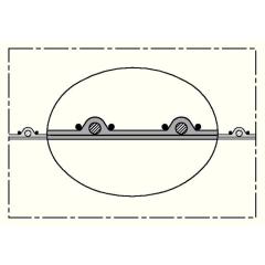 Absaug- u.Gebläseschlauch NEO 390 TWO ID 44-45mm AD 49,00mm 2.5mm L.4m Rl. | 4 Stück