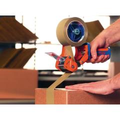 Verpackungsklebeband PVC tesapack® 4124 chamois L.66m B.50mm Rl.TESA | 6 Stück