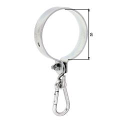 Schaukelschelle D.120mm STA galv.verzinkt, max.Belastung 70kg | 6 Stück