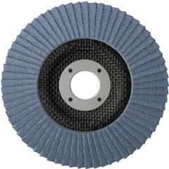 Fächerscheibe BASIC D.125mm K.40 gekr.Stahl,VA ZA-ZK TYROLIT | 10 Stück