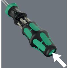 Magazinbithalter KK27 RA 2 6-tlg.Schlitz WERA