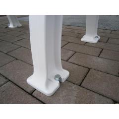 Bodenverankerungsset f.Bänke m.2 Bankfußpaaren f.4000 819 097+4000 819 098 BLOME