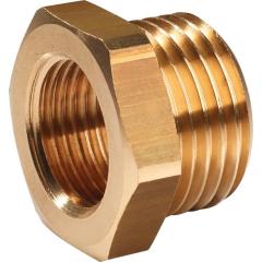 Reduziernippel MS AG G 3/8 Zoll IG G 1/4 Zoll SW 19mm TECWERK | 10 Stück