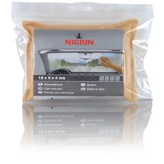 Klarsichtkissen Kunstleder Gr.12 x 8 x 4cm NIGRIN | 20 Stück