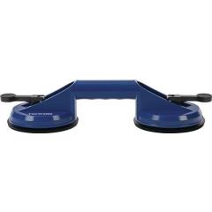 Saugheber Trgf.80kg Kopf-D.118mm 2 Köpfe ABS Ku.TECWERK