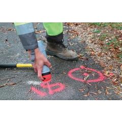 Baustellenmarkierspray FLUO TP neonblau 500ml Spraydose SOPPEC | 12 Stück