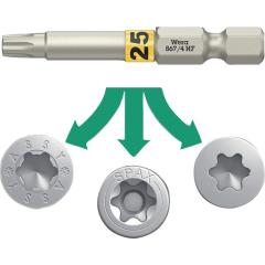 Bit 867 TORX® HF 1/4 Zoll TX 20 | Länge 50 mm | m.Farbleitsystem WERA