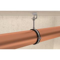 fischer Rohrschelle FRS 3 M8/M10 A4 nicht rostender Stahl | 25 Stück